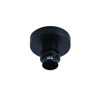 Lámpara de techo de bambú Zoco Home | Natural/Negro