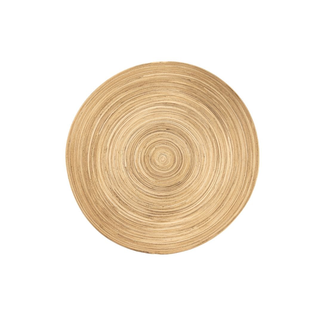 Zoco Home Decor/Kitchen Bamboo Deep Plate