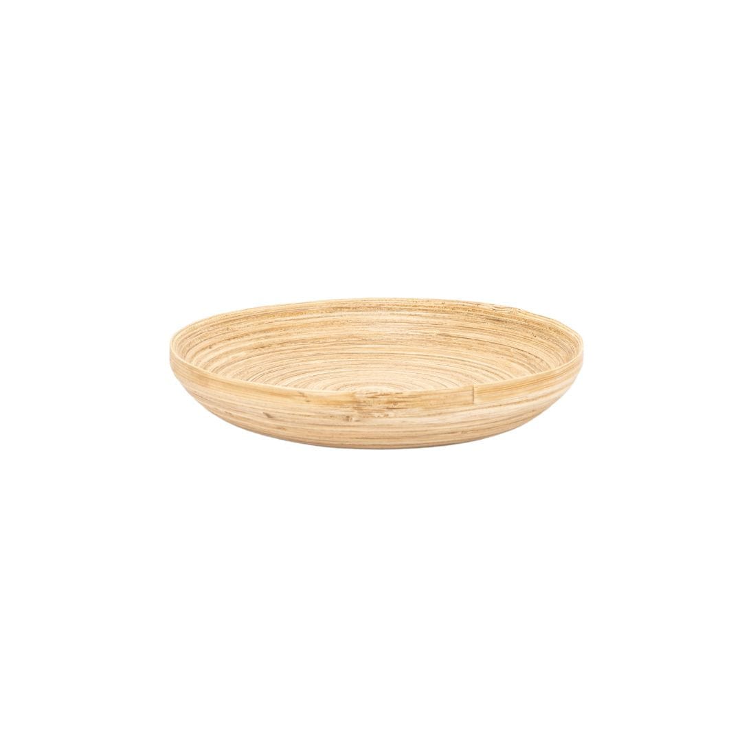 Zoco Home Decor/Kitchen Bamboo Deep Plate
