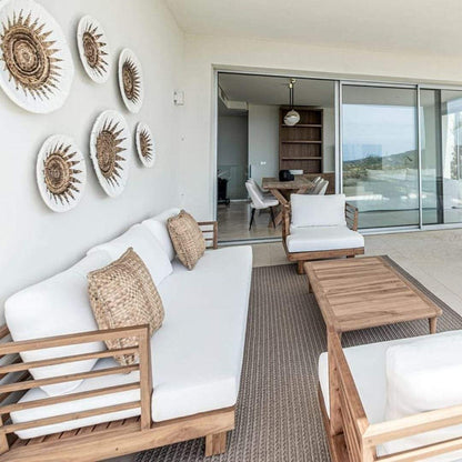 Zoco Home Decor/Accessories Banana Wall Deco Basket | White & Natural 40cm