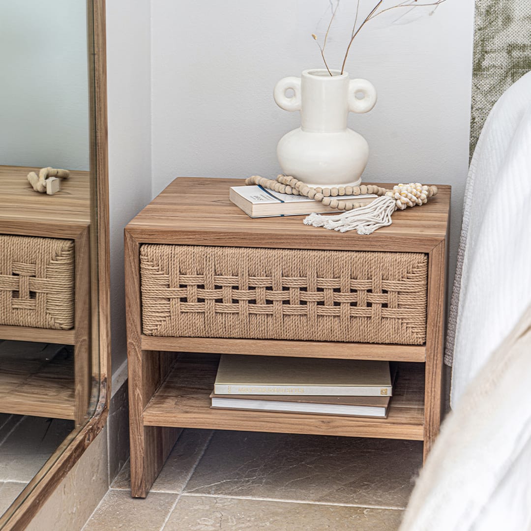 Zoco Home : Perlenquaste mit Muschel | Weiß