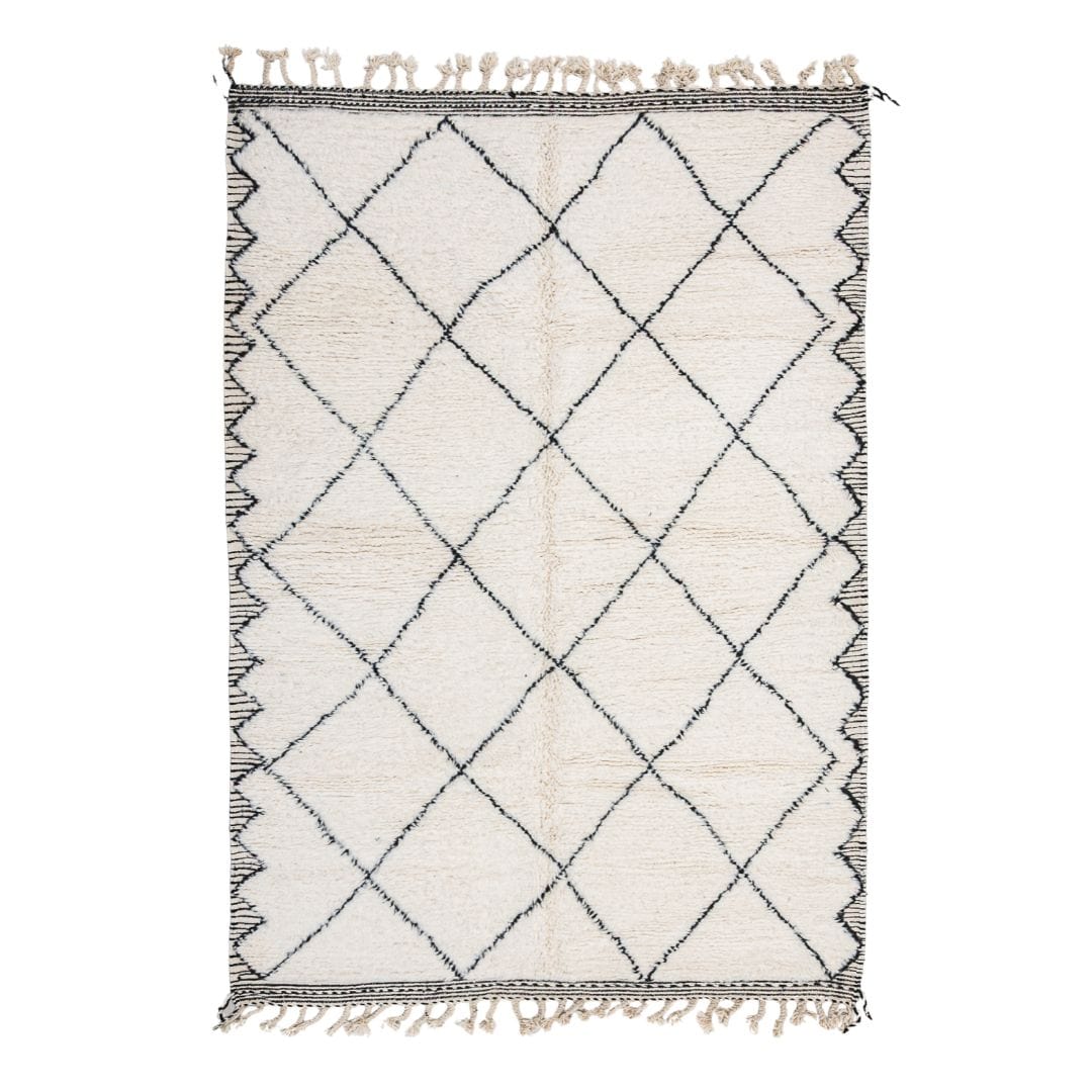 Zoco Home Decor/Rug/Beni Ourain Beni Ourain Rug | 198x318 cm