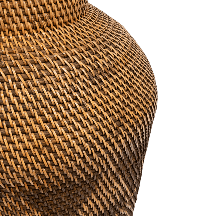 Zoco Home Black Patterned Tribal Basket  | 50cm