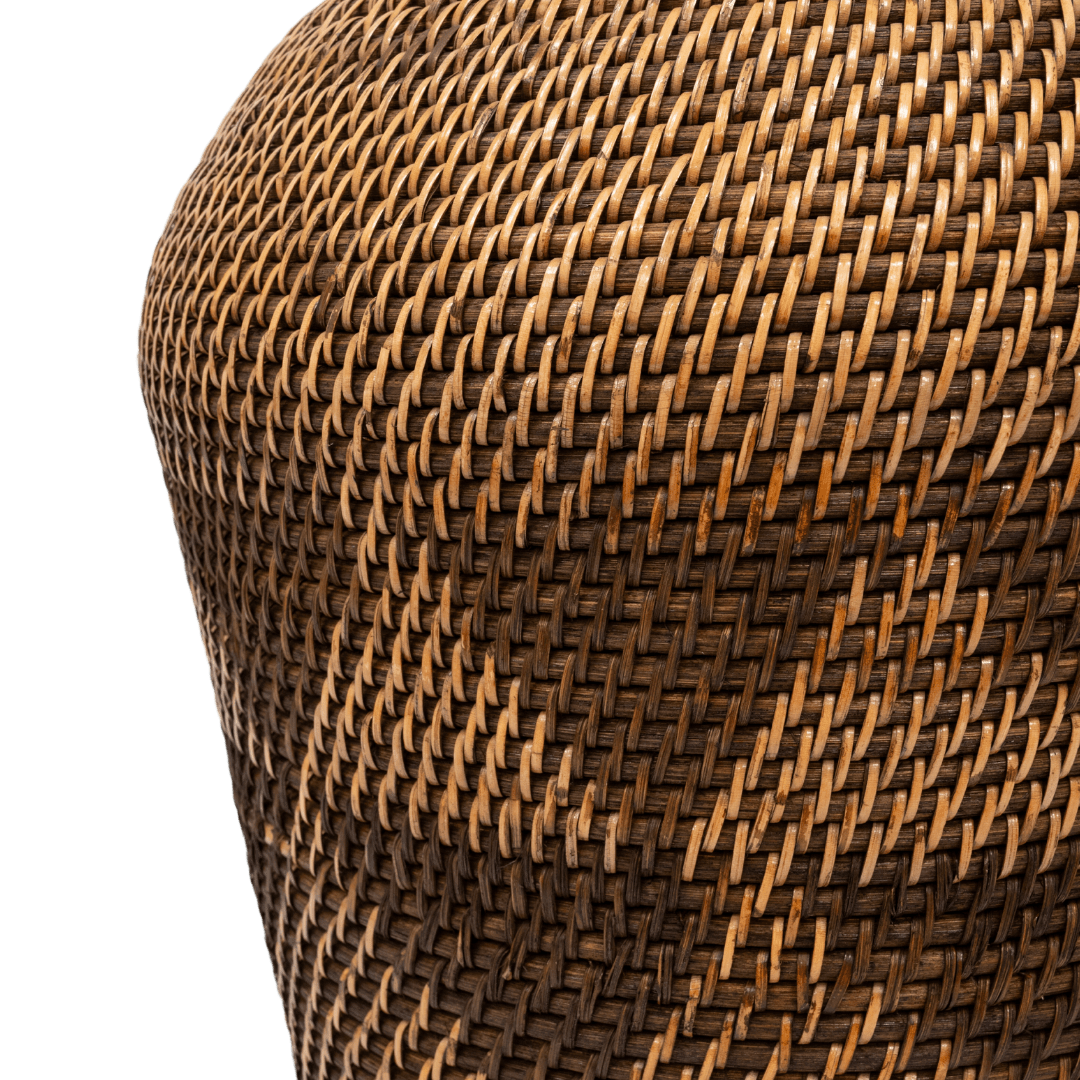 Zoco Home Decor/Accessories Black Patterned Tribal Basket  | 50cm