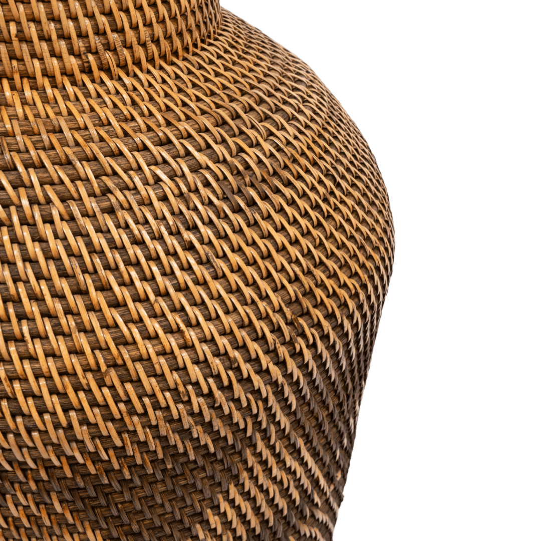 Zoco Home Decor/Accessories Black Patterned Tribal Basket  | 50cm