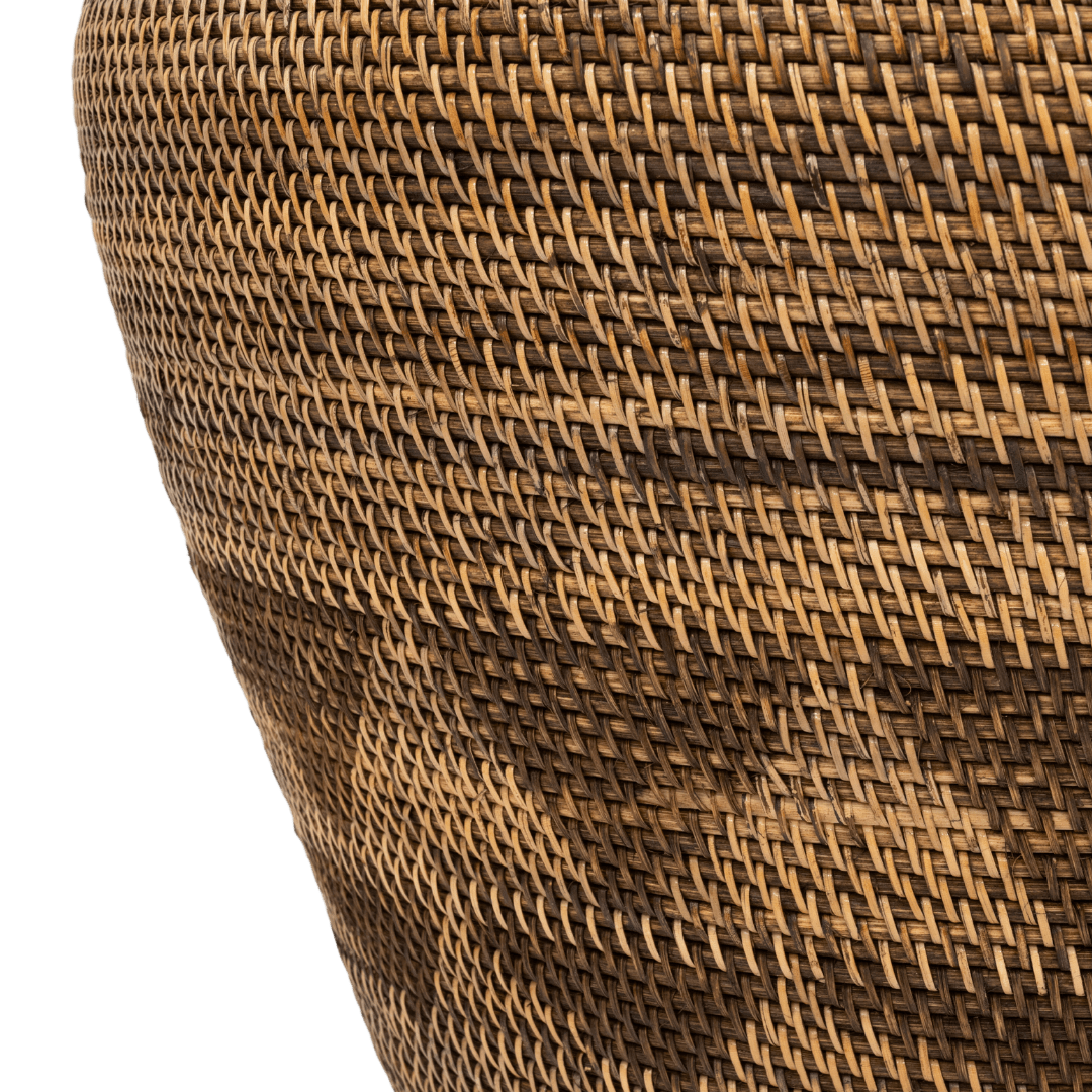 Zoco Home Decor/Accessories Black Patterned Tribal Basket | 70cm