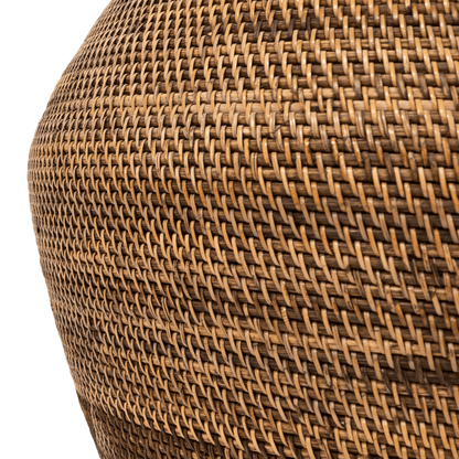 Zoco Home Decor/Accessories Black Patterned Tribal Basket | 70cm