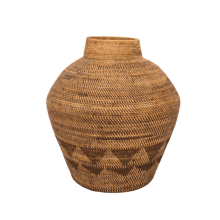 Zoco Home Home accessories Black Patterned Tribal Basket | 70cm