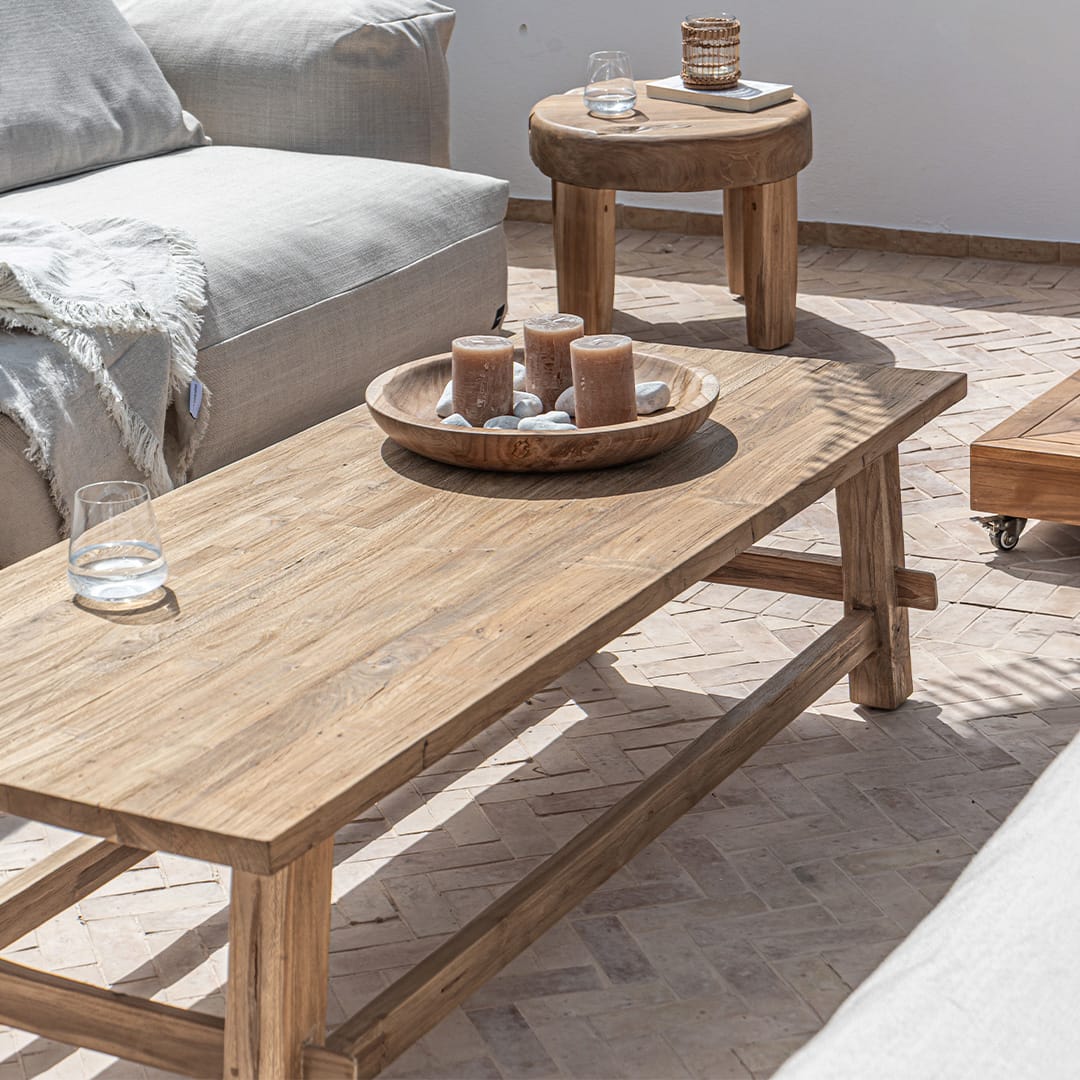 Zoco Home Borneo Lounge Table | 150,5 x 40 x 60,5 cm