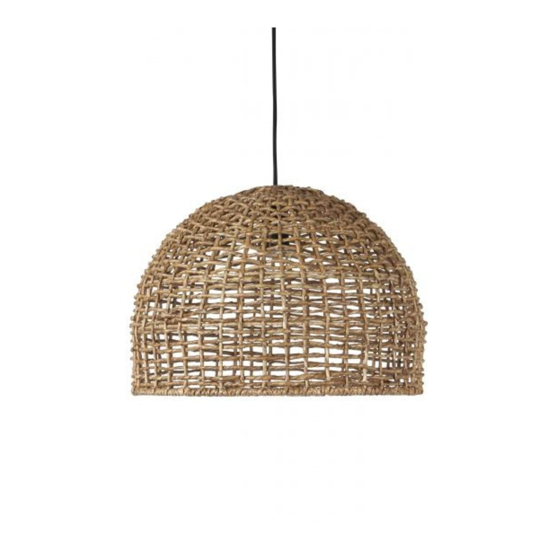 Braided Rattan Pendant Lamp | Natural – Zoco Home