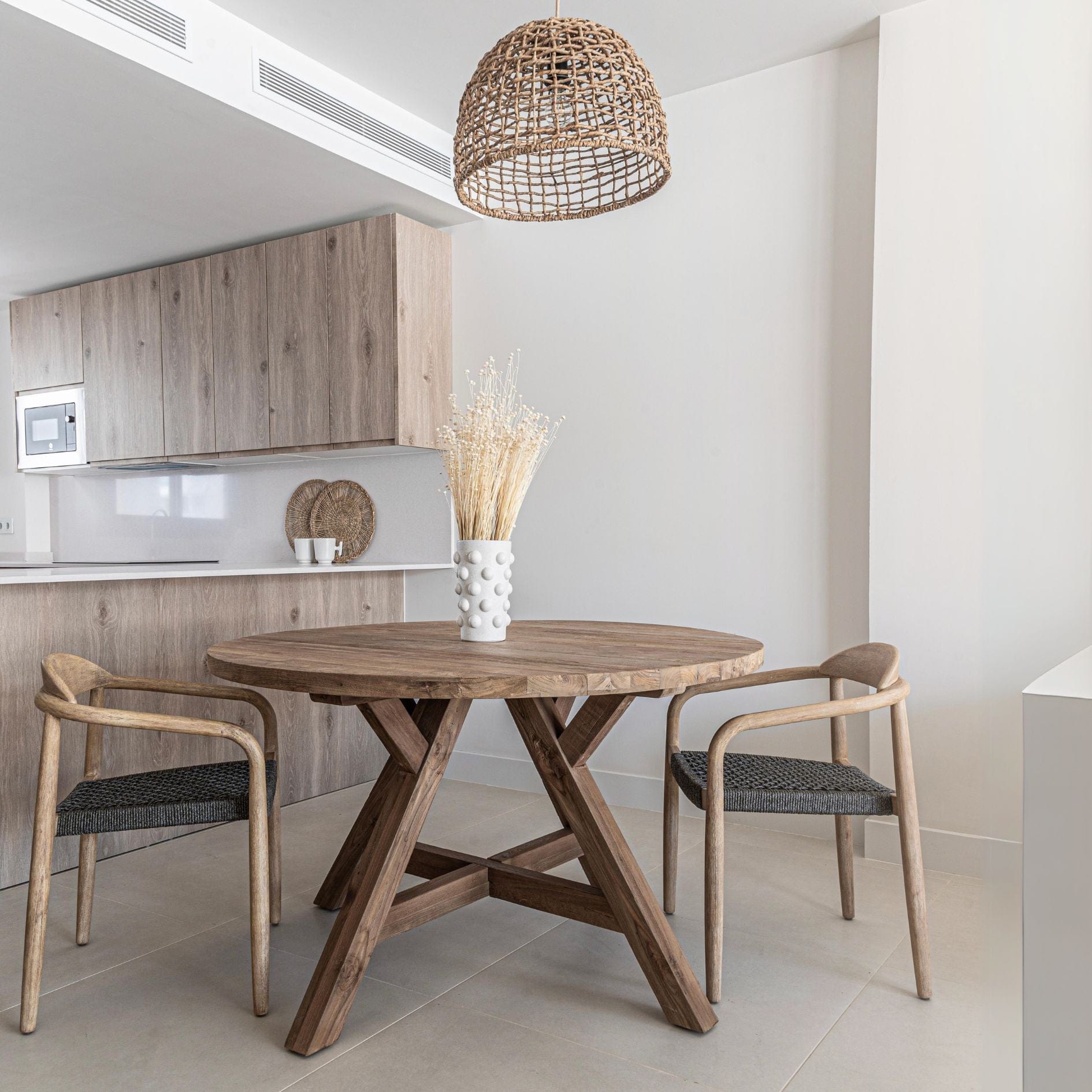Braided Rattan Pendant Lamp | Natural – Zoco Home