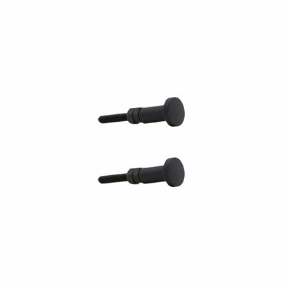 Zoco Home Decor/Accessories Brass Knob | Set of 2 | Black 4.5x1.5cm