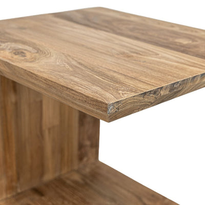 Zoco Home d'appoint en teck Buru | 50 x 46 x 57 cm