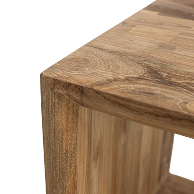 Zoco Home d'appoint en teck Buru | 50 x 46 x 57 cm