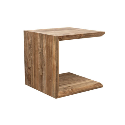Zoco Home d'appoint en teck Buru | 50 x 46 x 57 cm