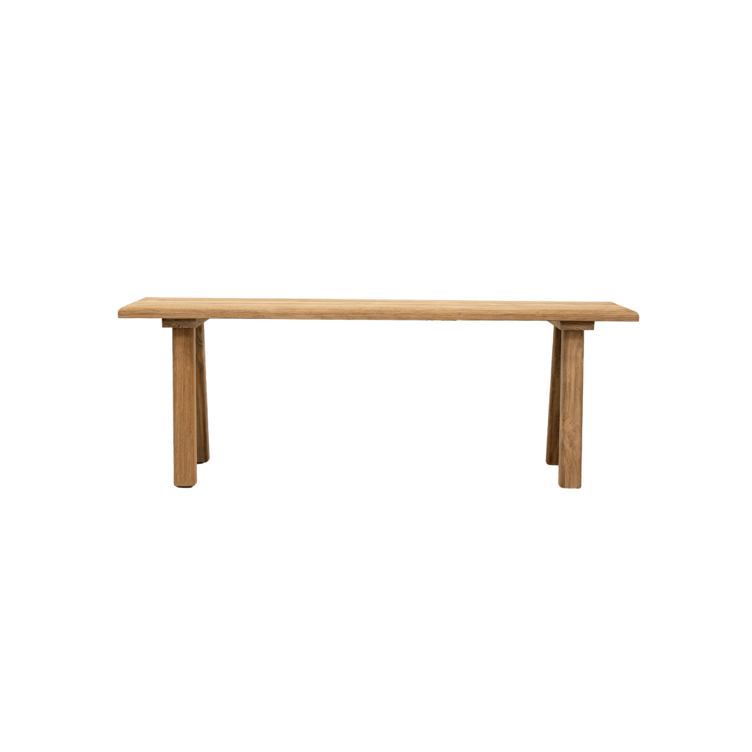 Zoco Home Cabo Recycled Teak Bench | 120cm