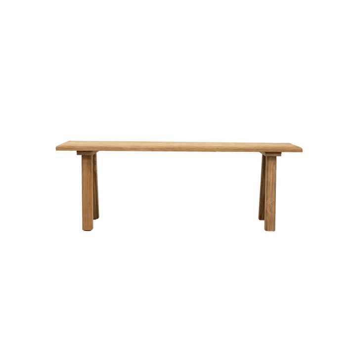 Zoco Home Cabo Recycled Teak Bench | 120cm