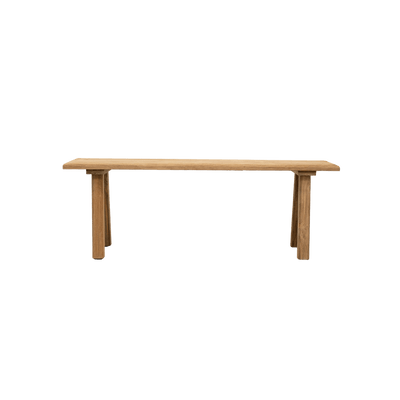 Zoco Home Outdoor/Chair/Bench Cabo Recycled Teak Bench | 120cm