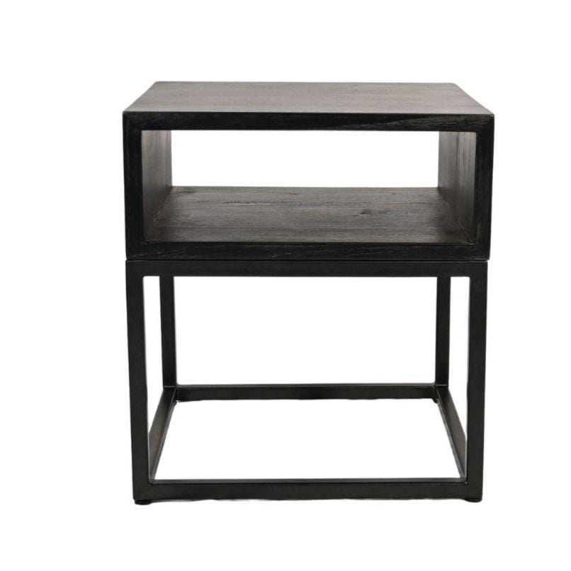 Zoco Home Cane Night Table | Black