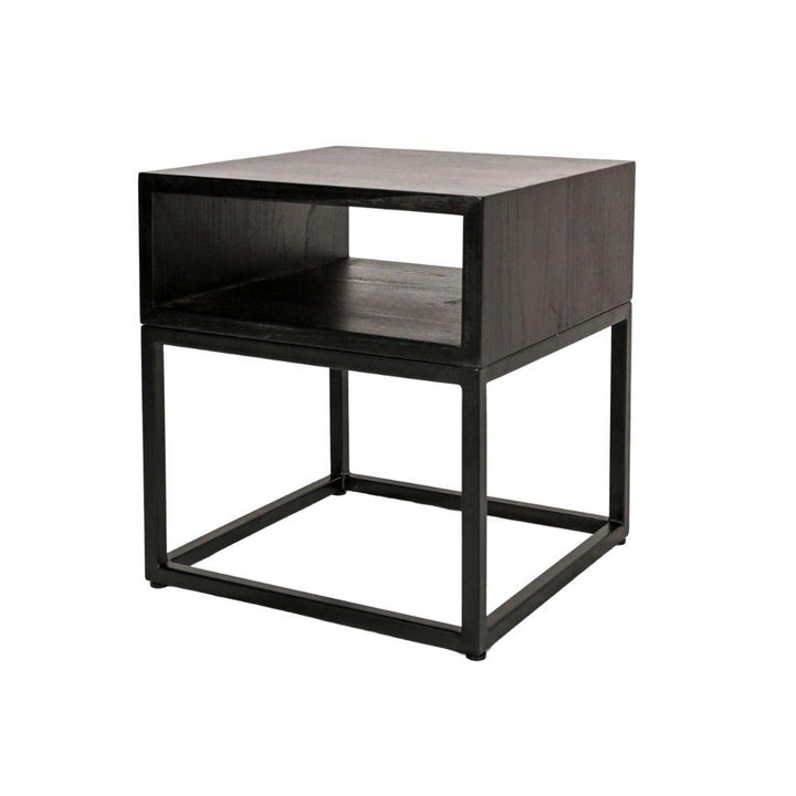 Zoco Home Cane Night Table | Black