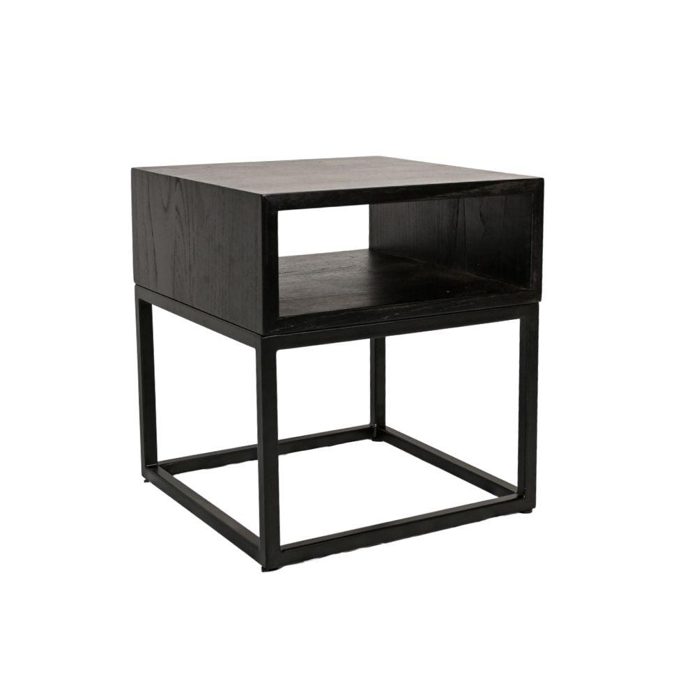 Zoco Home Cane Night Table | Black