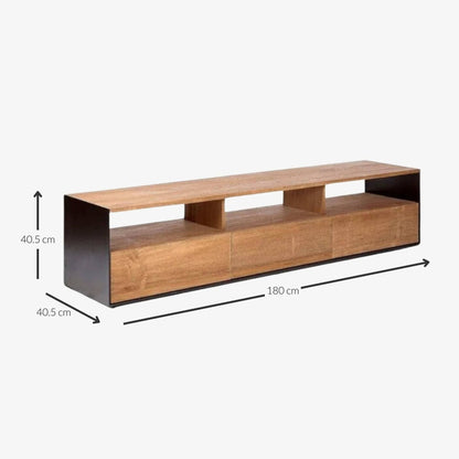 Zoco Home Furniture/Storage Cantik Recycled Teak TV Stand | 180x40cm