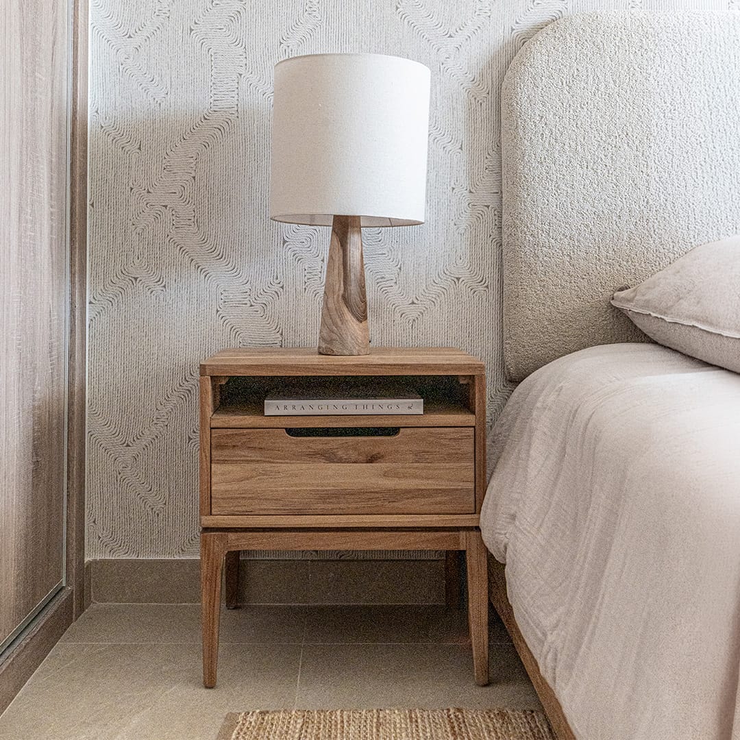 Zoco Home Decor/Lighting Cantik Table Lamp | Natural/White