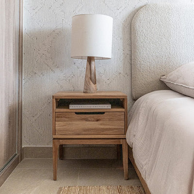 Zoco Home Decor/Lighting Cantik Table Lamp | Natural/White