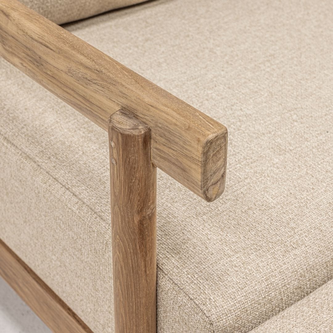 Zoco Home Outdoor/Sofa Capri Sofa | 253.5x62x84.5cm