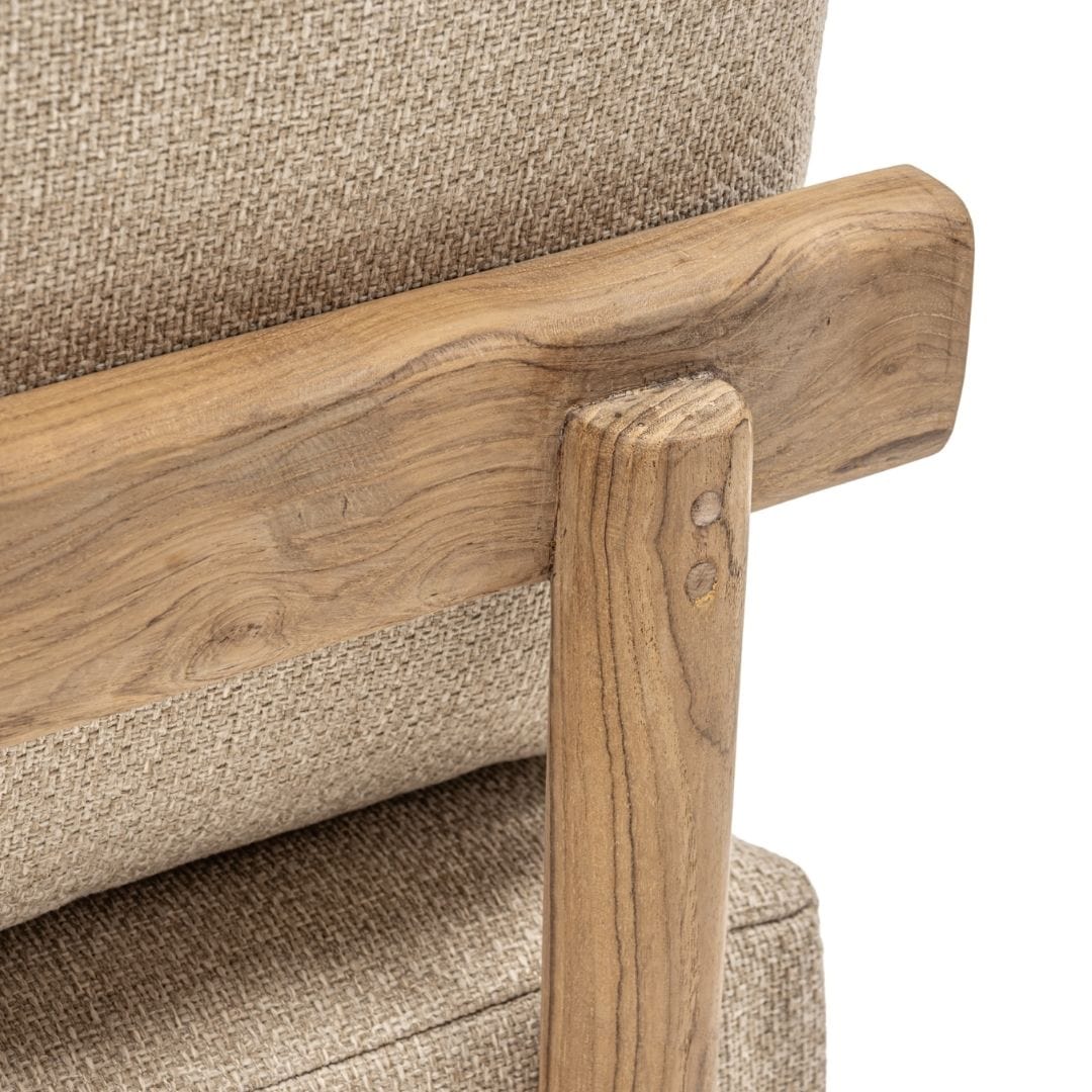 Zoco Home Outdoor/Sofa Capri Sofa | 253.5x62x84.5cm