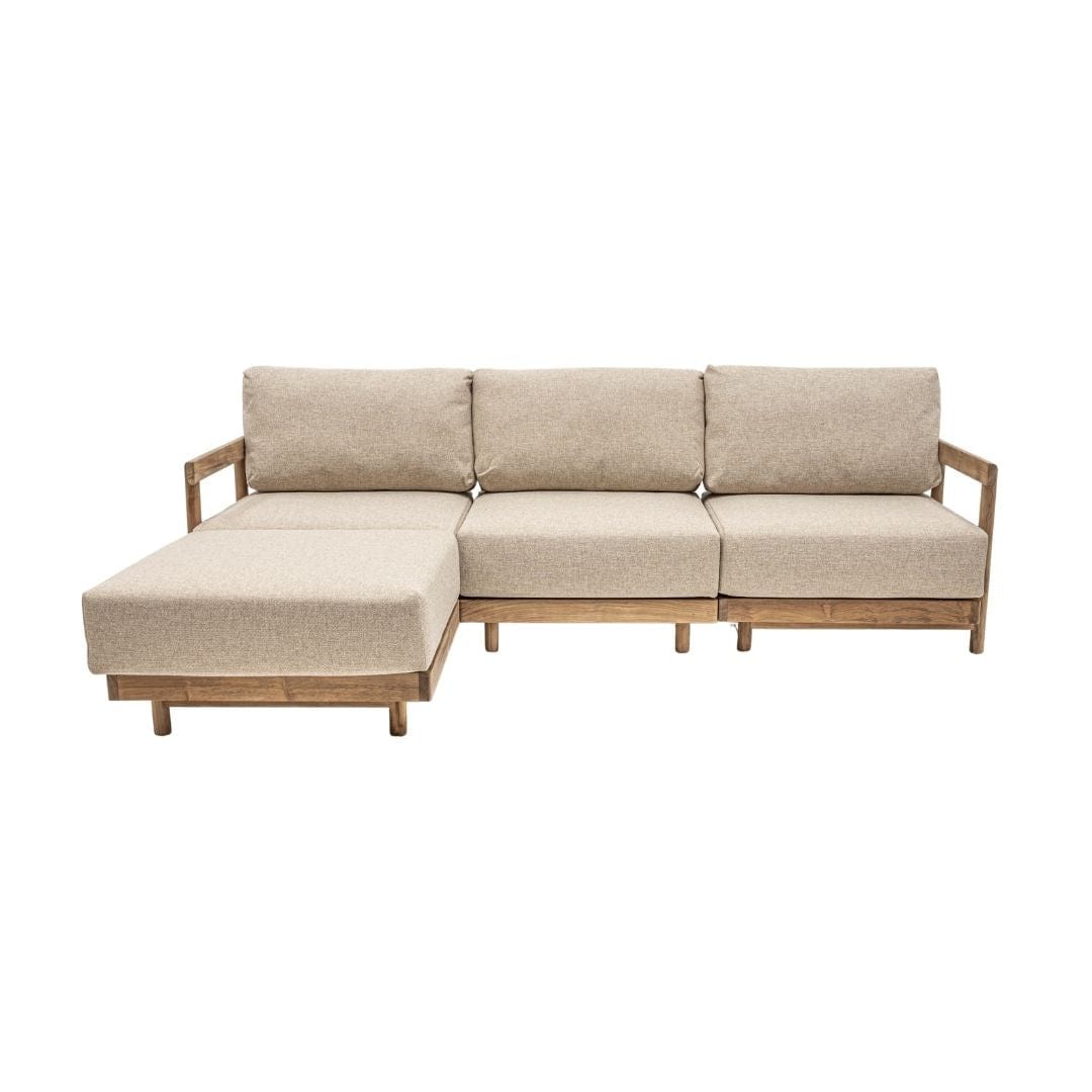 Zoco Home Outdoor/Sofa Capri Sofa | 253.5x62x84.5cm