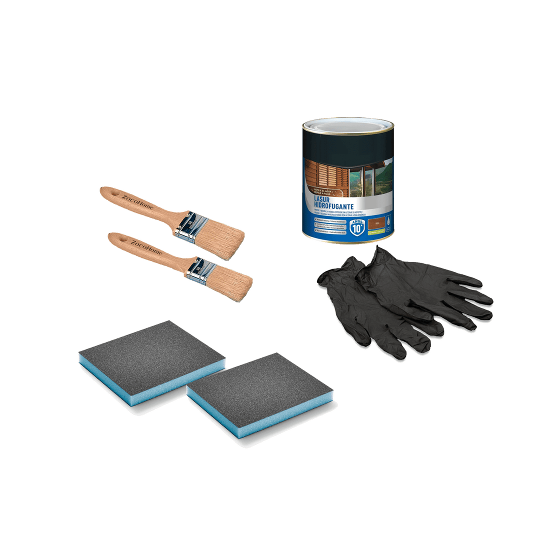 Zoco Home Care Kit | Natural Teak Wood