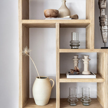 Zoco Home Bougeoir en céramique | 9,5 x 19,5 cm