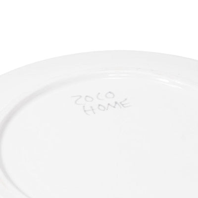 Zoco Home – Keramikteller | Grau, 25 cm