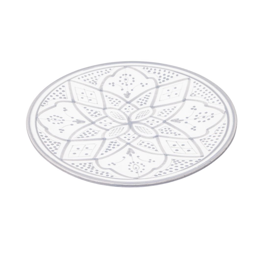 Zoco Home - Piatto in ceramica | Grigio 25 cm