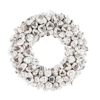 Zoco Home Decor/Christmas Coco Fruit Christmas Wreath | White