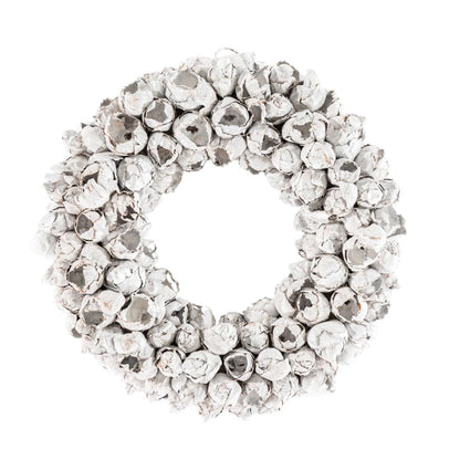 Zoco Home Home accessories Coco Fruit Christmas Wreath | White