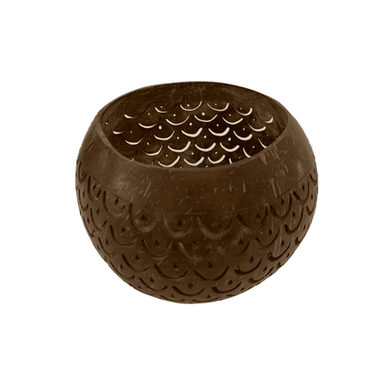 Zoco Home Decor/Lighting/Table lighting Coconut Tealight Holder