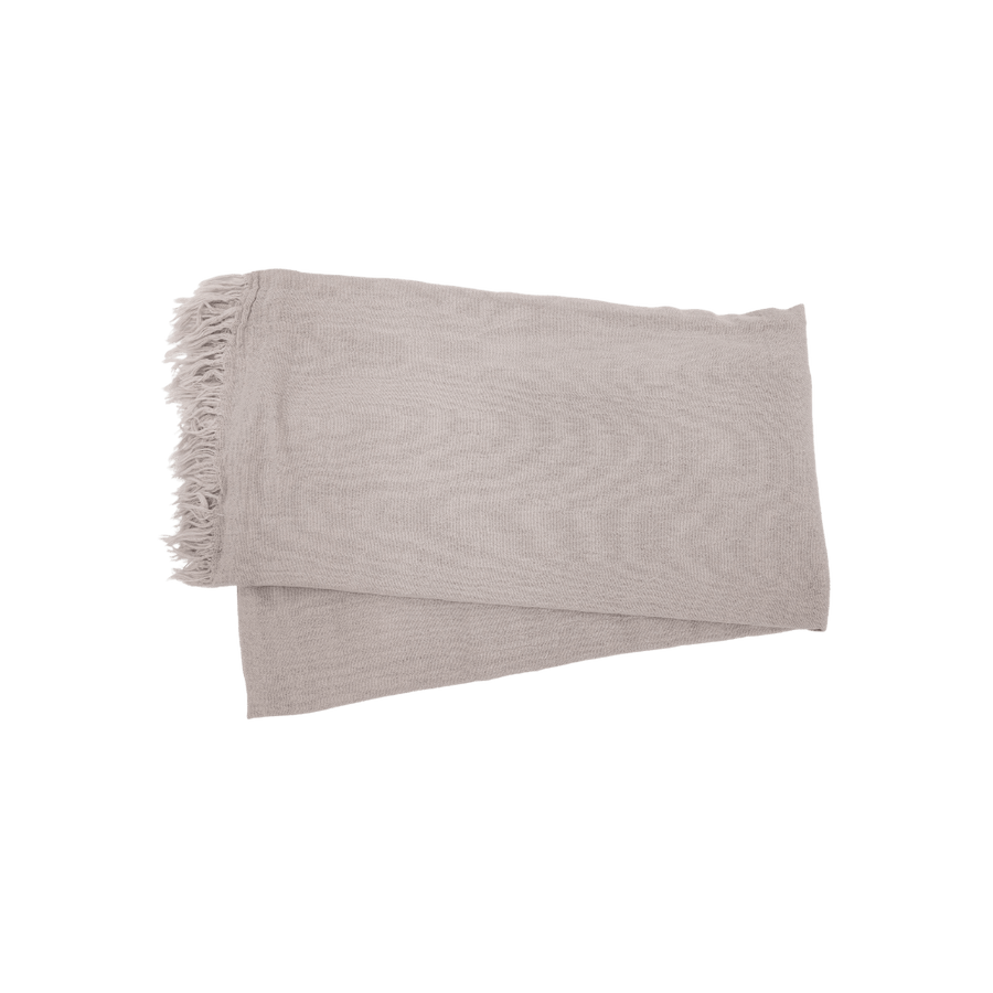 Zoco Home Combed Cotton Scarf | Sand 95x170cm