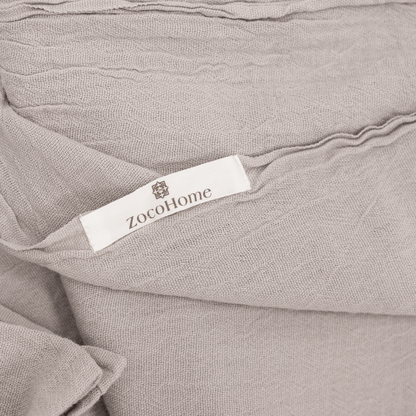 Zoco Home Decor/Textile Combed Cotton Scarf | Sand 95x170cm