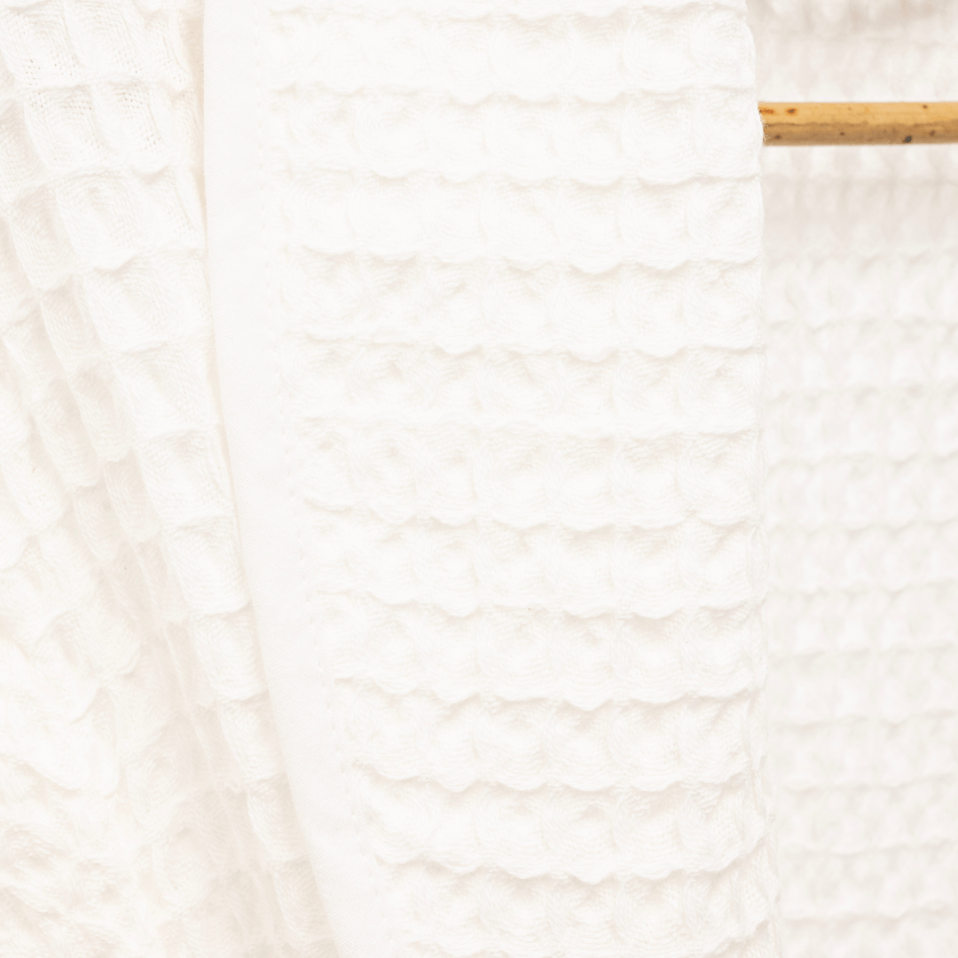 Zoco Home Decor/Bathroom Cotton Bathrobe | White