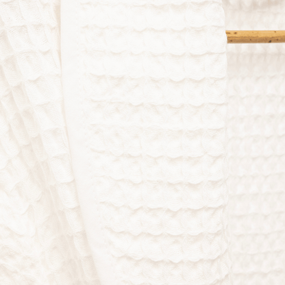 Zoco Home Decor/Bathroom Cotton Bathrobe | White