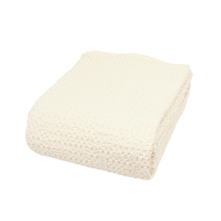 Zoco Home Beddings Cotton Bed Cover | Ivory