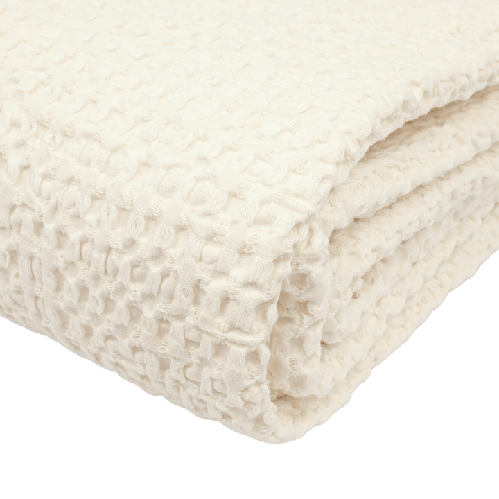 Zoco Home Beddings Cotton Bed Cover | Ivory