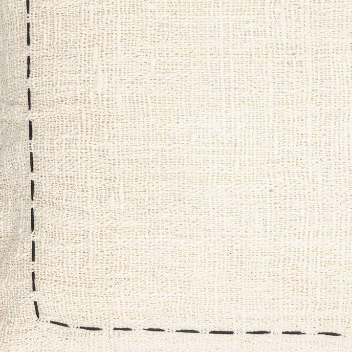 Zoco Home Textiles / Pillows Cotton Cushion Line | Off-White | 50x50cm