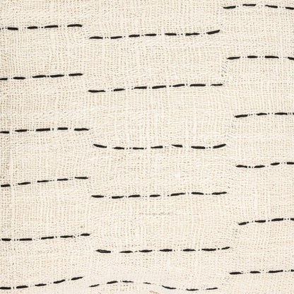 Zoco Home Textiles / Pillows Cotton Cushion Stripes | Off-White | 50x50cm