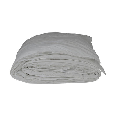 Zoco Home - Copripiumino in cotone | Grigio chiaro