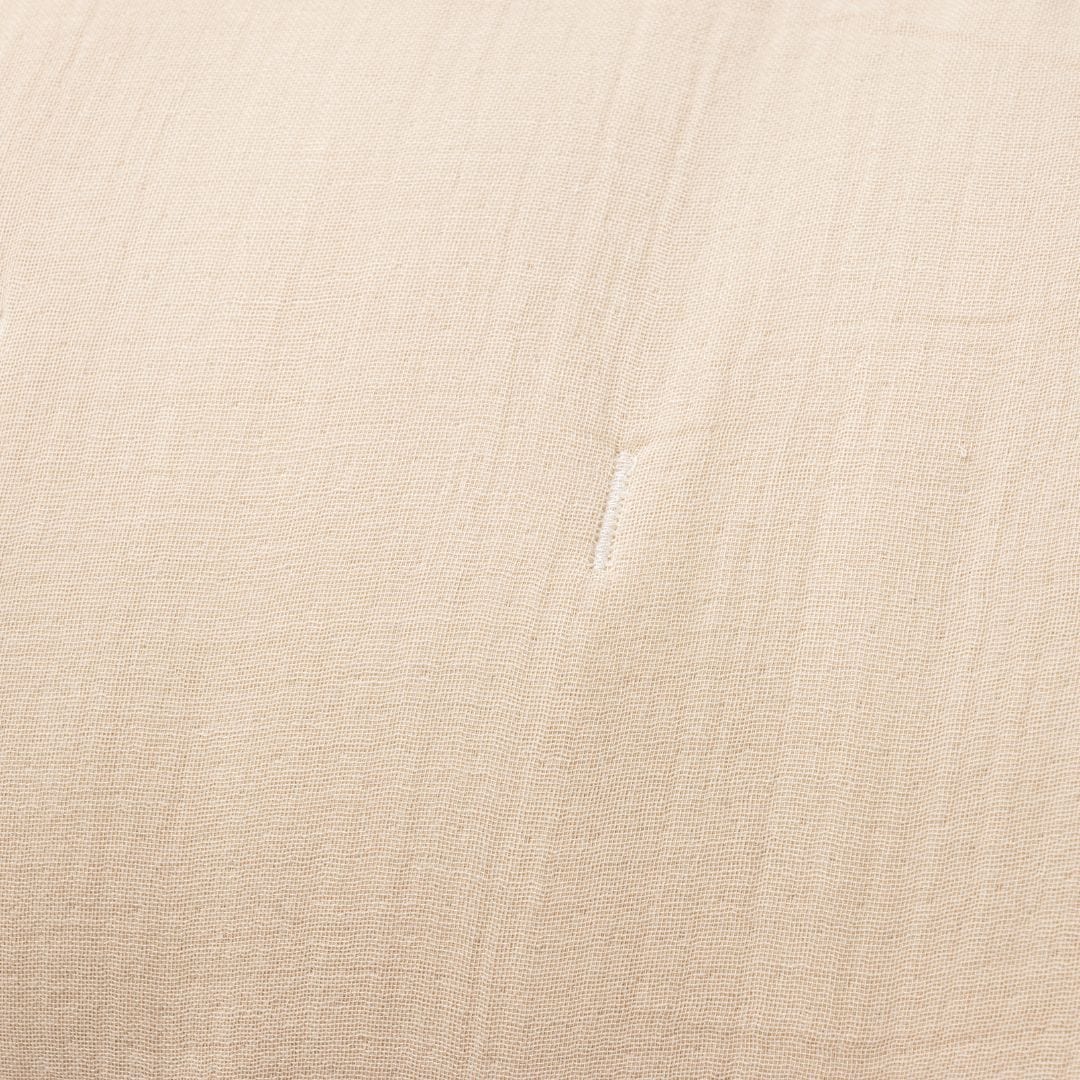 Zoco Home Decor/Textile Cotton Duvet Quilt | 260x260cm Sand/White