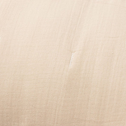 Zoco Home Decor/Textile Cotton Duvet Quilt | 260x260cm Sand/White