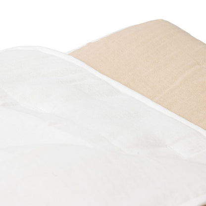 Zoco Home Decor/Textile Cotton Duvet Quilt | 260x260cm Sand/White